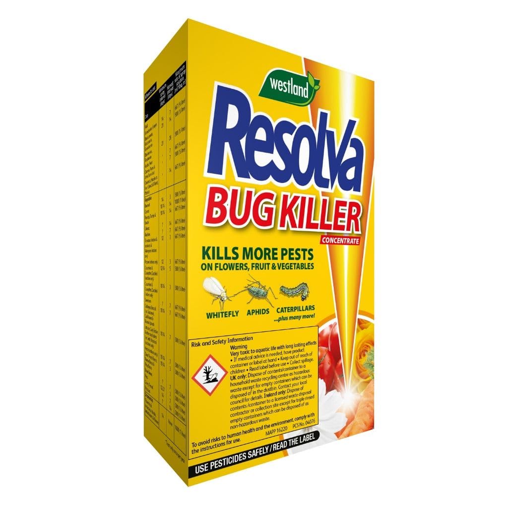 Resolva Bug Killer Plant Insecticide - Fast Acting Bug Spray with Up To ...