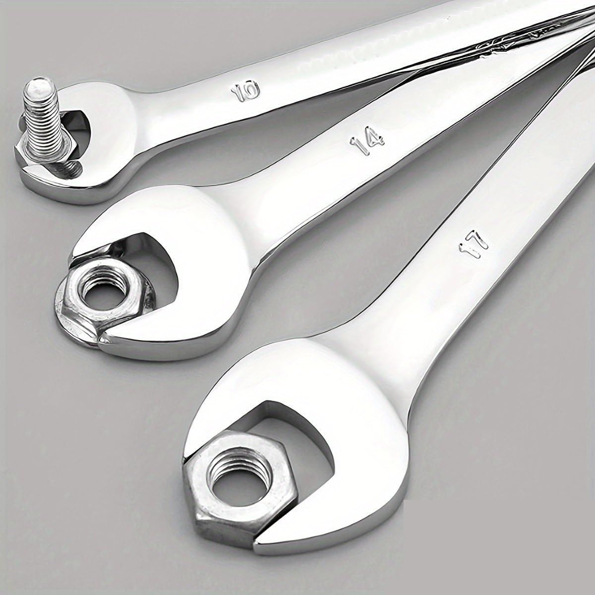 Telescopic Ratchet 14-częściowy zestaw kluczy płasko-oczkowych Dwufunkcyjne klucze mechaniczne o zakresie 8–24 mm, kompaktowe Klucze dynamometryczne