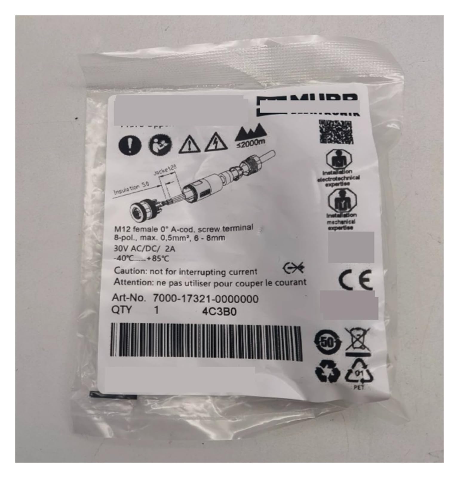 Connettore 7000-17321-0000000 Connettore industriale Originale