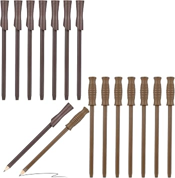 EZVYAO Wand Pencils 14PCS - Wizard Theme Party Favors for Kids Magic Birthday Gifts, School Classroom Rewards, Halloween Decor, Mixed