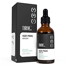 Anti-Grey Hair Prime Serum | Reverses & Limits Hair Greying | Arcolys + Biotin + Black Tea Extract | Light-Weight, Non-Sticky & Odourless | For Men and Women | 50 Ml