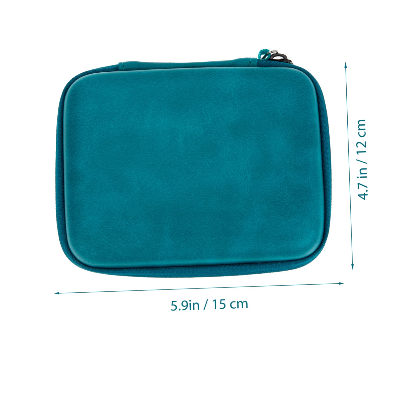 GOOHOCHY Guitar Pick Storage Organizer Portable Plectrum Bag for Guitar Accessories Lightweight Case Lake for Storing Picks and Items Durable Stylish Design