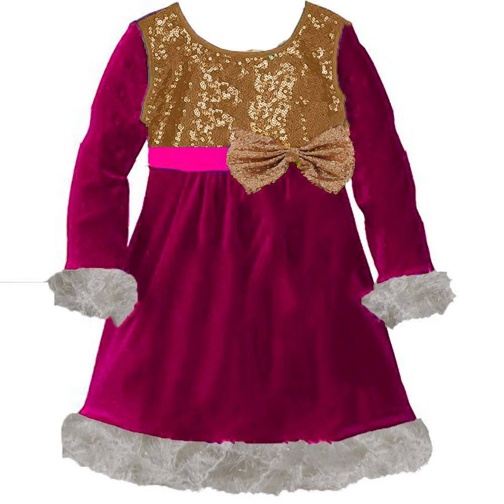 Discover 82+ baby girl velvet dress super hot highschoolcanada.edu.vn