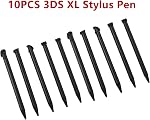 3DS XL Stylus Pen, 10PCS Portable Replacement Touch Screen Stylus Set for NEW 3DSXL Console Black