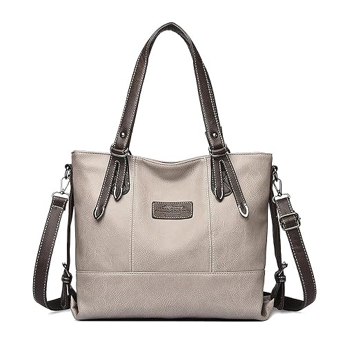 Coolives Damen Shopper Tasche Hobo Handtasche Damenhandtasche Schultertasche Henkeltasche aus PU-Leder Damentasche Frauen Umhängetasche Taschen für Mutter - Aprikose