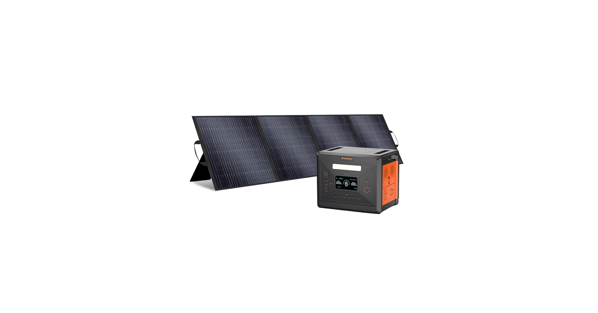 Amazon.co.jp: Greenery 2300Wh ポータブル電源 200Wソーラーパネル