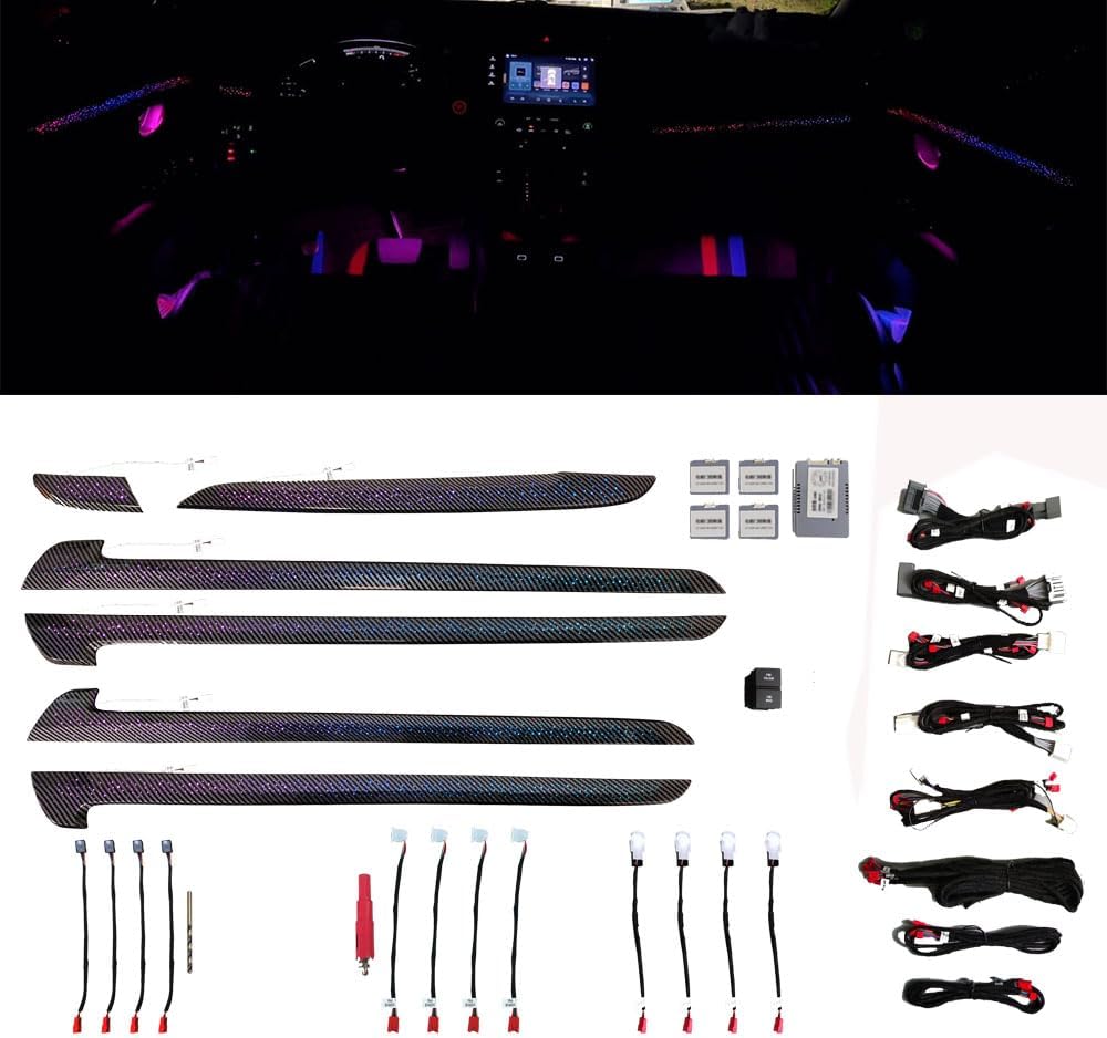 256 Color for 17-22 CRV Gradient Active Ambient Lighting Atmosphere Light