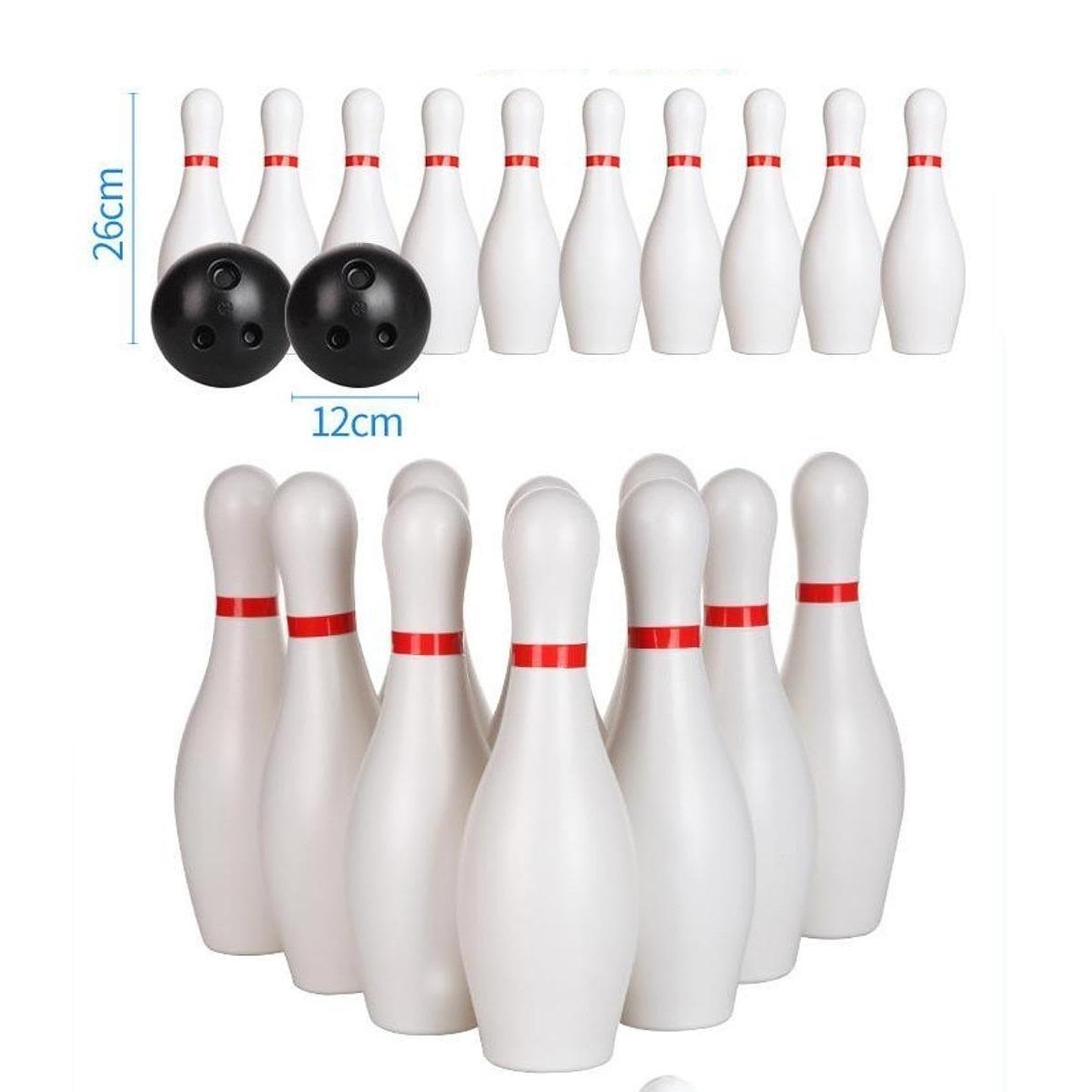 Lern Bowling Set für Kinder mit Kegeln Und Kugeln für Jungen
