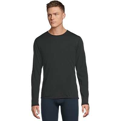 Мужская рубашка Hot Chillys Pepper Skins Crew Neck black