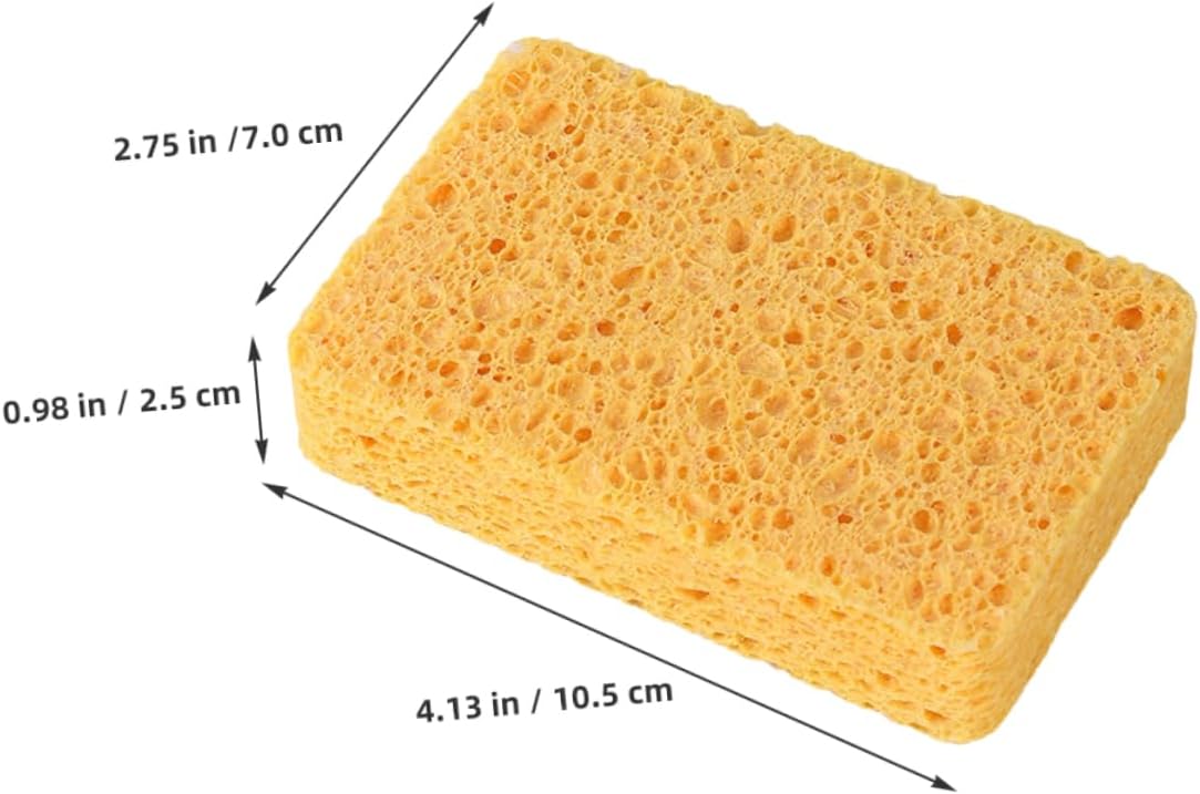 Ciieeo 30pcs Multi-Functional Dish Washing Sponge Soft Scrubber for Kitchen Reusable Cleaning Sponge for Pots Baking Pans Utensils