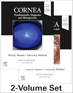 Cornea, (2 Vol) Set -5E