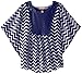 Speechless Big Girls' Printed Circle Top with Crochet