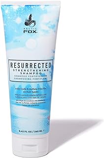 Arctic Fox Resurrected Strengthening Shampoo, Vegan, Cruelty Free, Color Safe, Sulfate Free, Hydrating, Nourishing, Frizz Control, All Hair Types, 8.45 fl oz
