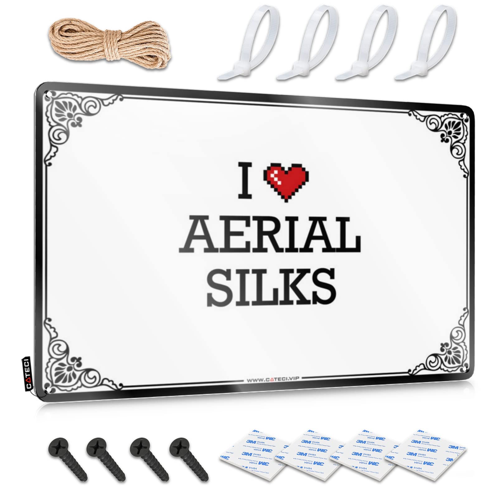 Fzfn Girls Colour Art Haves Tailgating Indie Ideas I Love Aerial Silks - Easy To Hang Art(30X40cm)