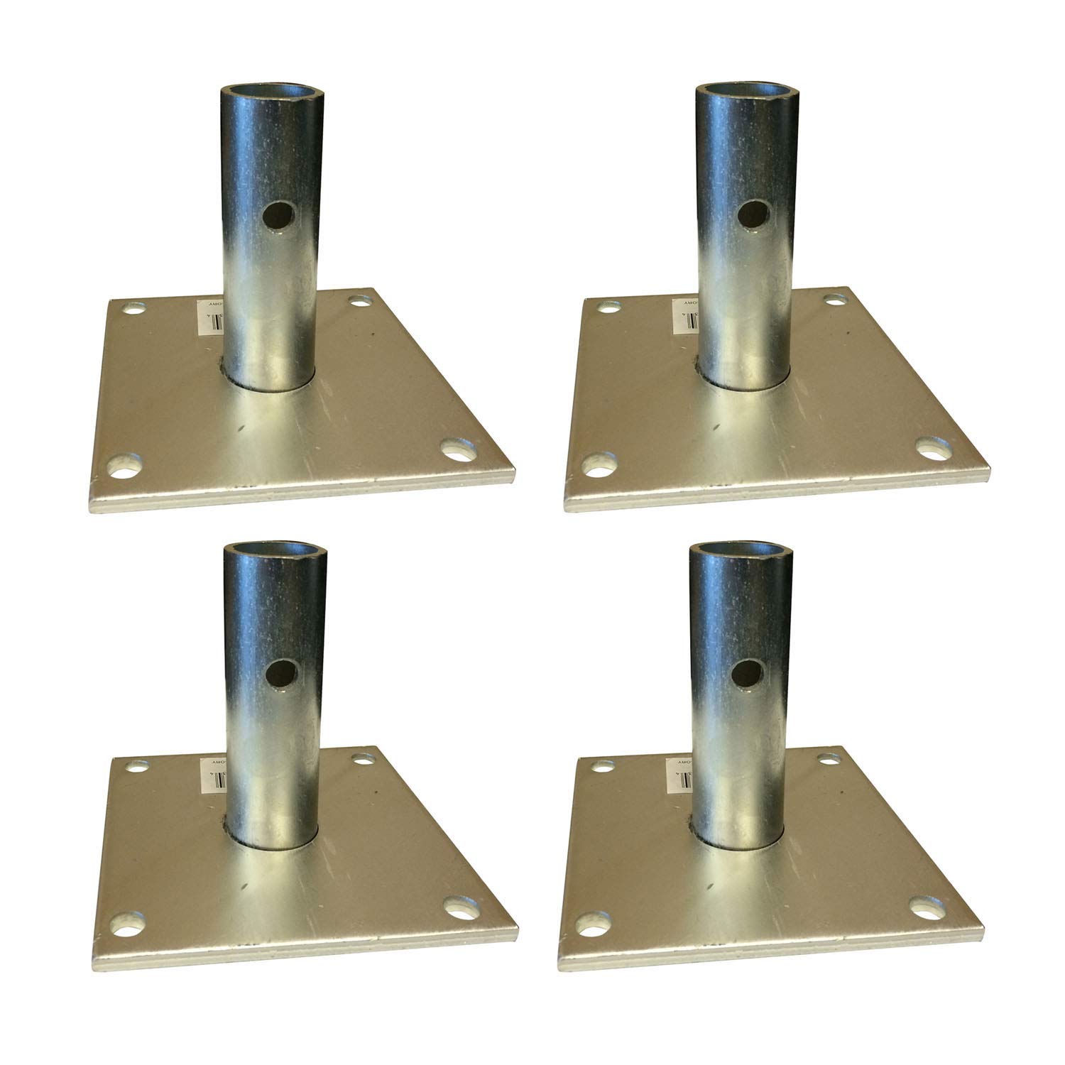 Buffalo ToolsGSBP4 4 Pc Base Plates, Silver