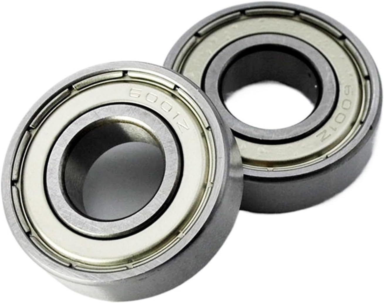 10pcs 6001 2RS ZZ 12 * 28 * 8 mm 6001RS 6001Z DDU 2Z Inner Diameter 12 mm Chrome Steel Deep Groove Ball Bearings(6001 ZZ Normal)