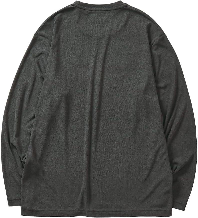 【TVで話題沸騰のリカバリーウェア上下セット 即納】【チャコールM】ワークマン メディヒール リカバリー ルームパイル 長袖クルーネ