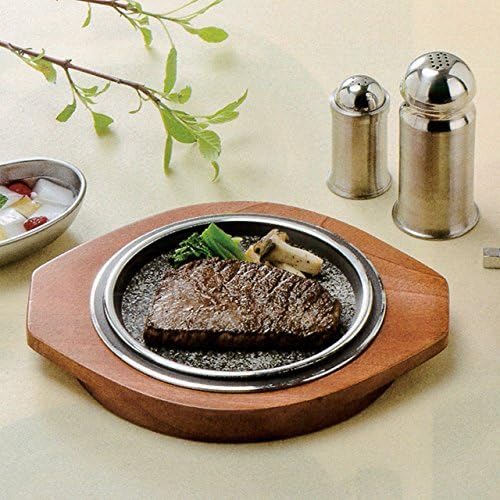 5-1002-8 Grill Pan, Gray, Diameter 6.9 x 8.7 inches (17.5 x 22 cm), Stone/Aluminum