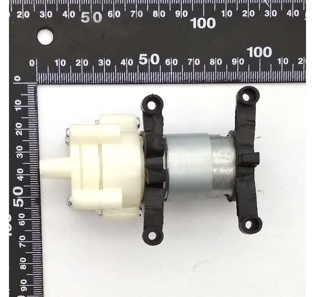 CentIoT - DC 6-12v R385 Diaphragm Self-Priming Micro Pump - Suitable for Water air Gas Auquarium Computer Cooling 1