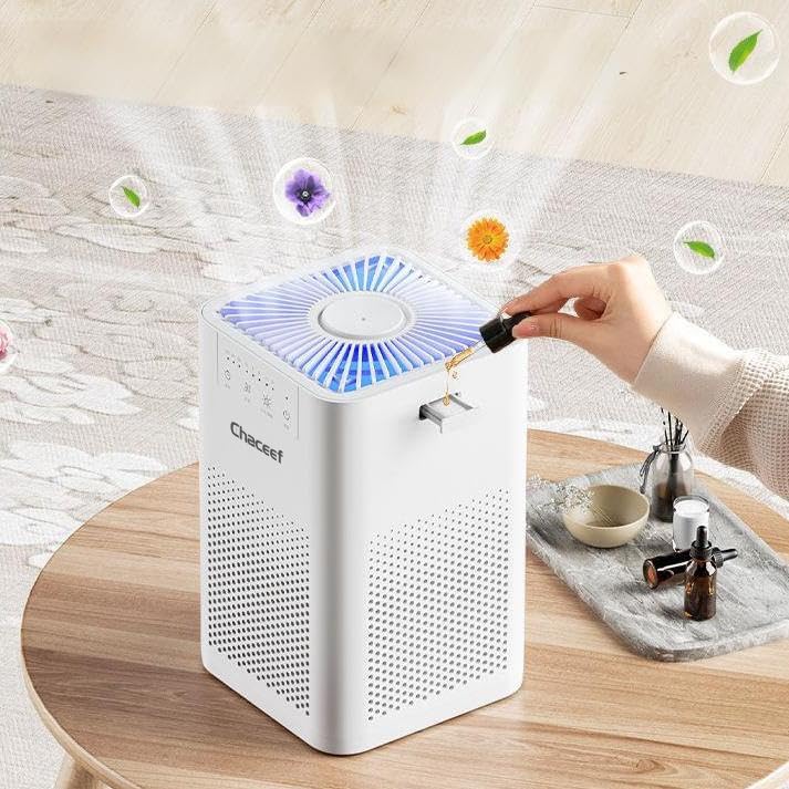 CHACEEF Air Purifier, Indoor Air Purifying Machine, Electronic Air Cleaner