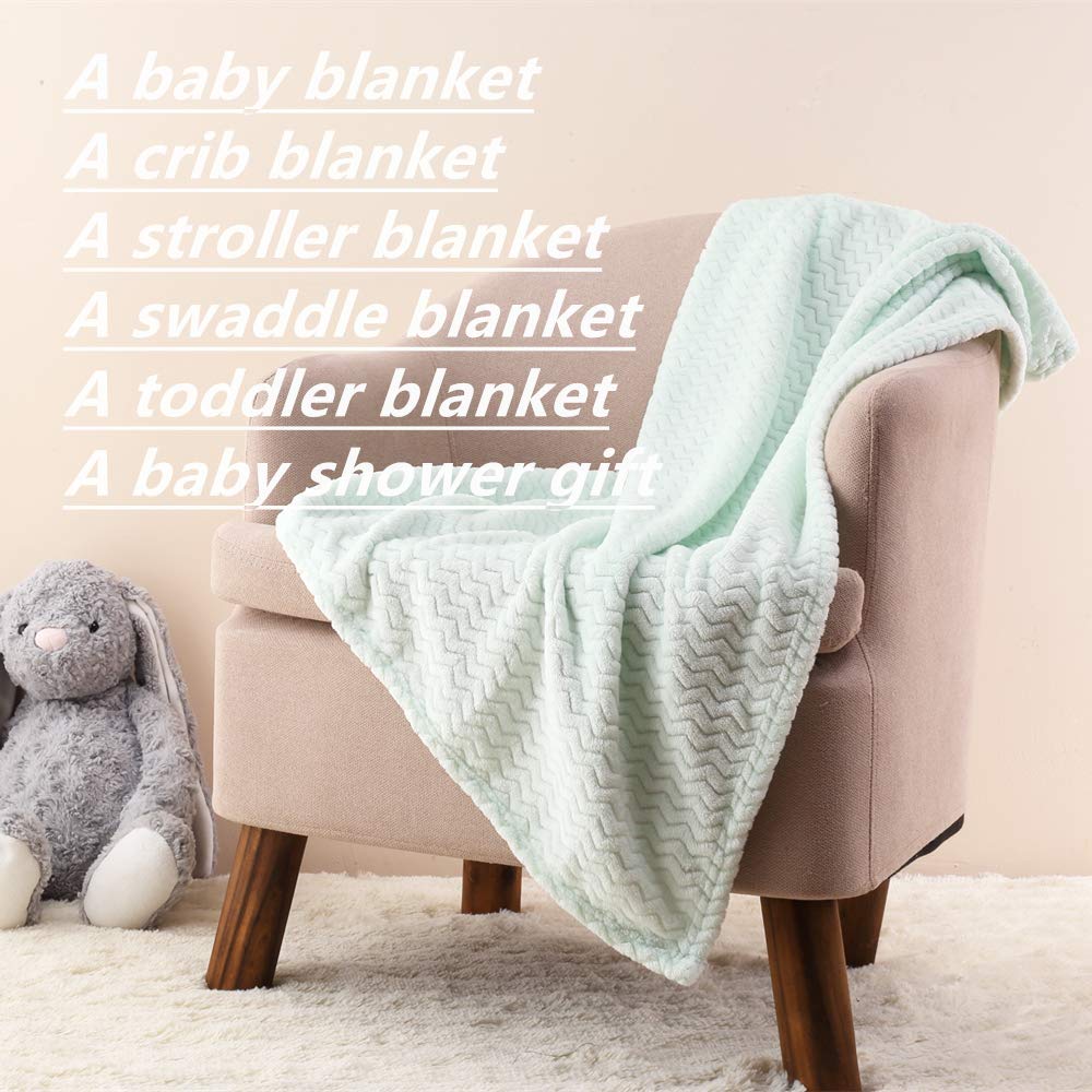 Babydecke Personalisiert CREVENT Kuschelige, Flauschige, Warme Fleece-Decke  Für Baby-Kinderbett, Kinderwagen, 75 X 100 Cm, Lavendel, Eule Kuscheldecke  Baby, image size:1000x1000