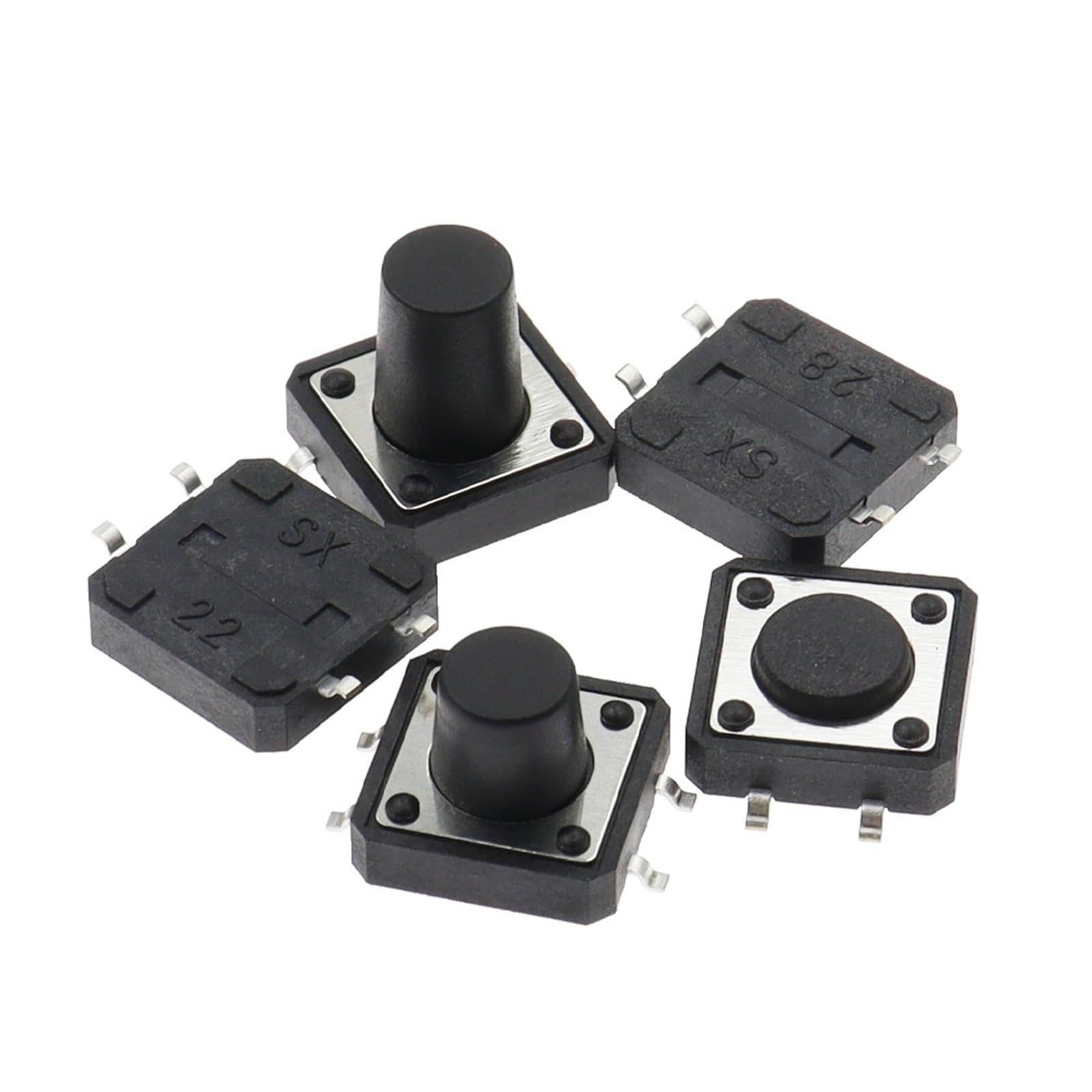 Interruptor táctil de 4 pines idóneo para reparar mandos y placas PCB 5