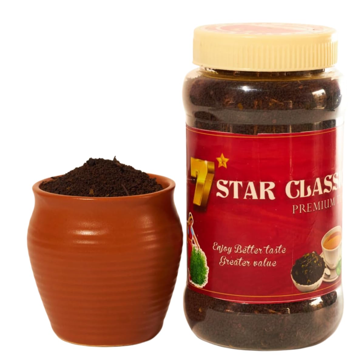 7 Star Classic Permium Tea Darjeeling Long Leaf Loose Tea, 100