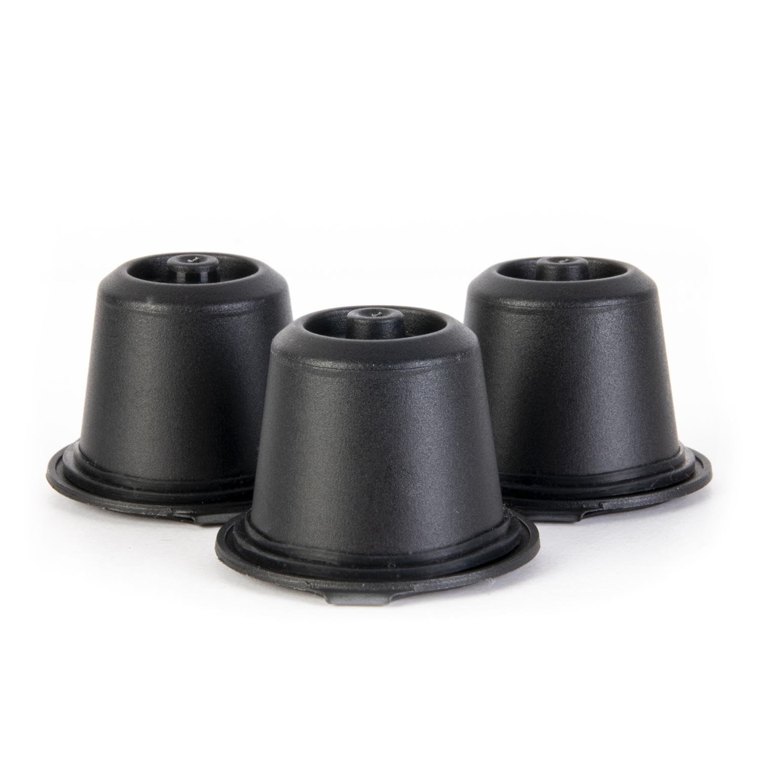 CMP KA4556 Set of 3 CÁPSULAS CAFÉ REUTILIZAB, Polypropylene, Multi-Coloured, 3.7 x 3.7 x 3 cm