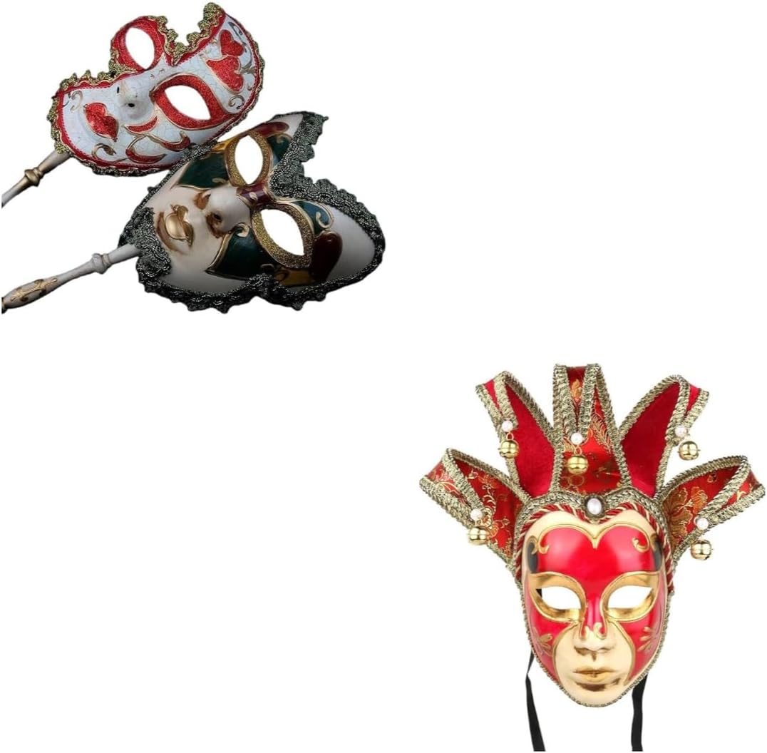 YU FENG Venetian Masquerade Wall Mask Carnival Costume