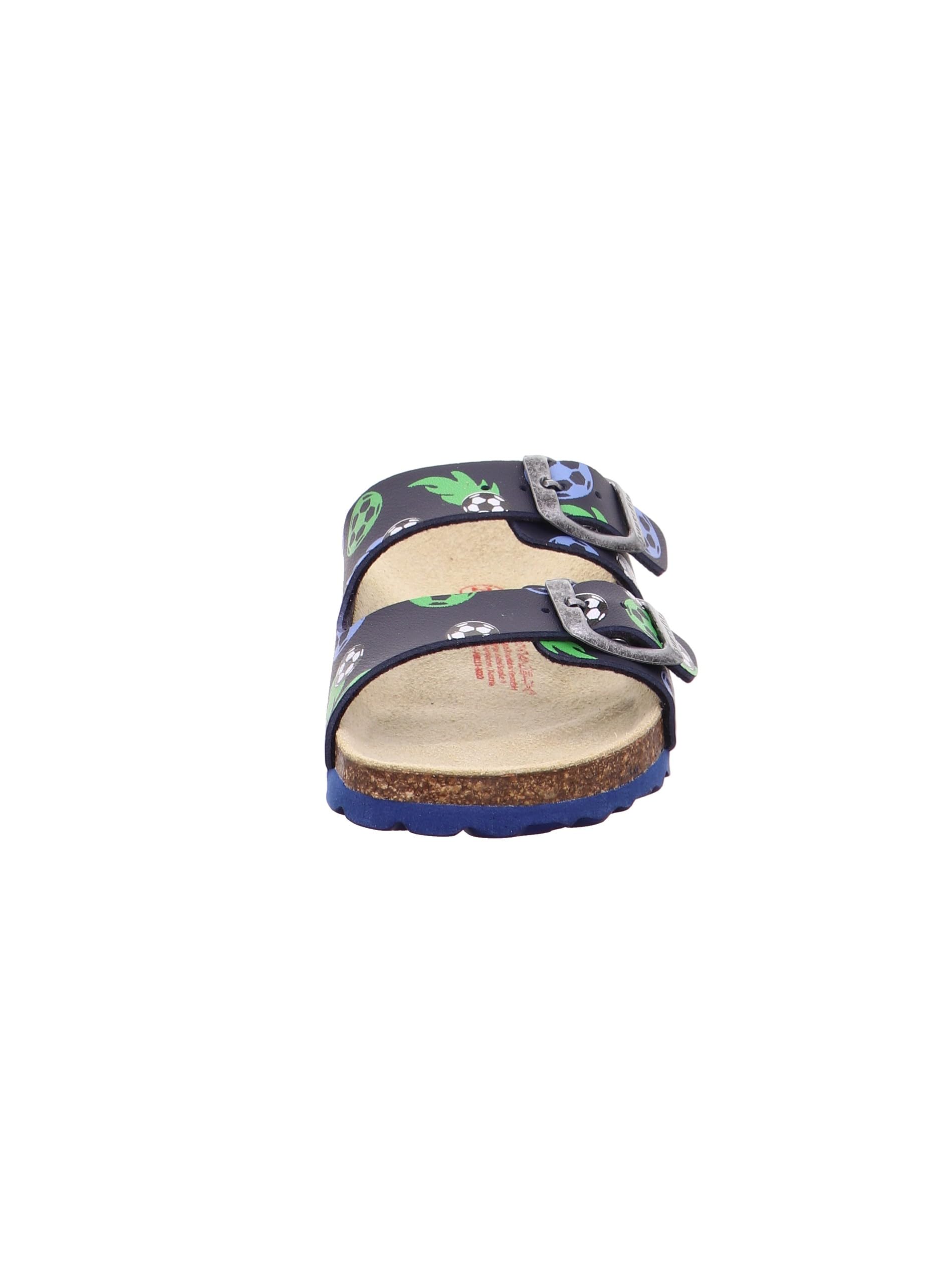 Superfit Jungen Fussbettpantoffel Pantoffeln, BLAU 8020, 25 EU – Ansicht 2