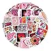 Produktbild BLOUR 66pcs Pink Vsco Kleine frische Aufkleber für Laptop Auto Helm Koffer Computer Fahrrad Motorrad Adesivos Wasserdichter Aufkleber