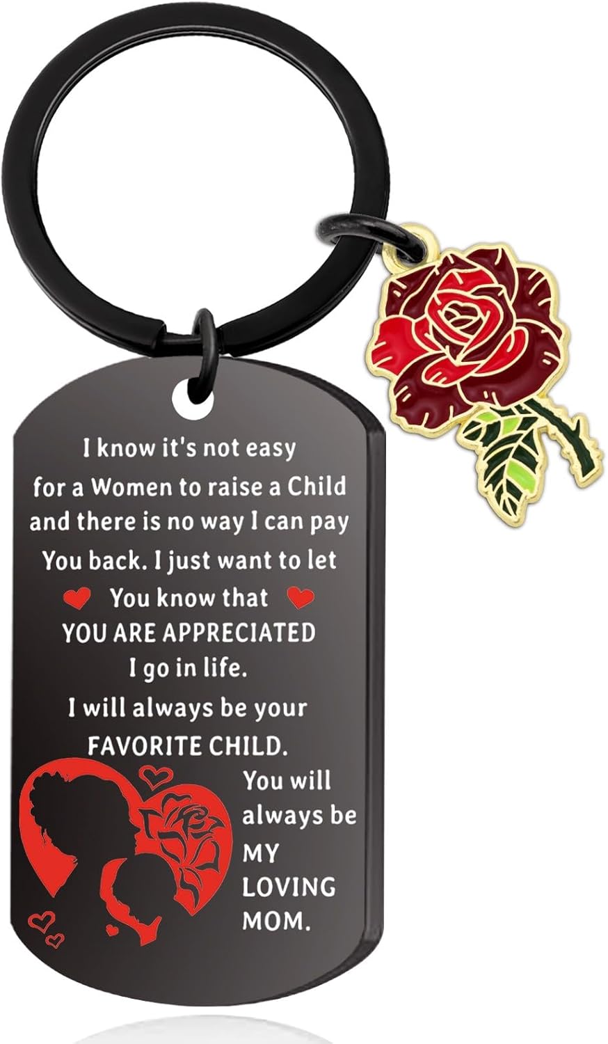 Mom Gifts for Mothers Day Unique Women Stocking Stuffers Ideas Best Moms ever Birthday Gift Appreciation Keychain Mom Mothers Day Presents from Daughter