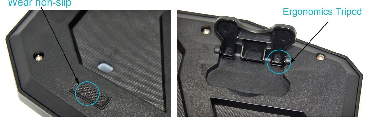 Rii Gaming RK400 (layout ITALIANO) - Tastiera italiana da gioco + Mouse da gioco 2000 DPI (Retroilluminati a LED 7 colori)