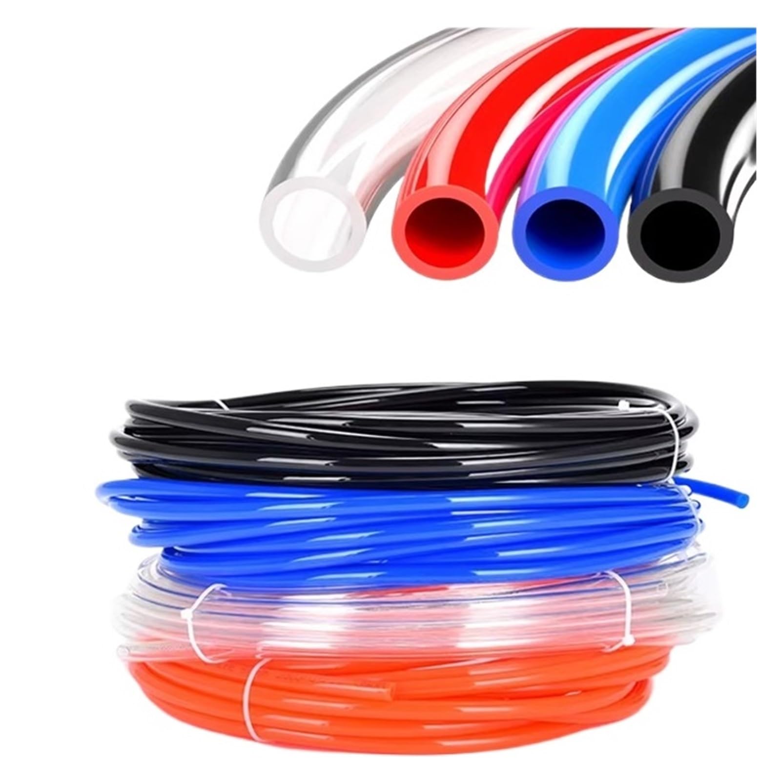 Tubi flessibili per sistemi pneumatici Tubo fless Tubo pneumatico | Tubo aria del compressore(10M-Transparant,14x10mm)