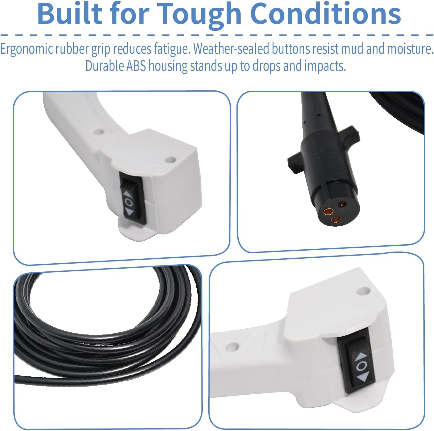 GrandEast 64849 Hand Held Remote Controller Compatible with WARN Winches 2.5ci RT XT Series