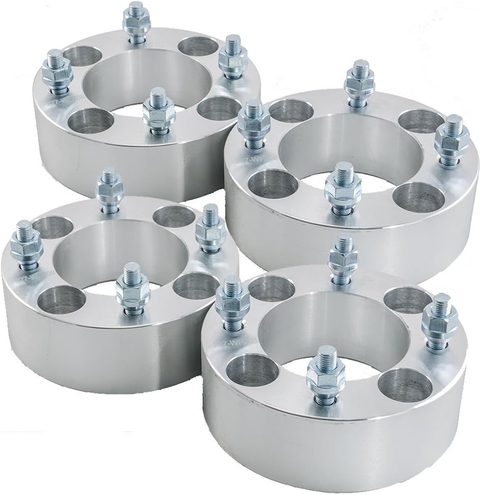 Max Motosports 4pcs 2" 4/115 4x115 ATV Wheel Spacers compatible with Arctic Cat 400i 450i 500i 650i 700i Prowler Wildcat Yamaha YFM 350 YFZ 450 UTV