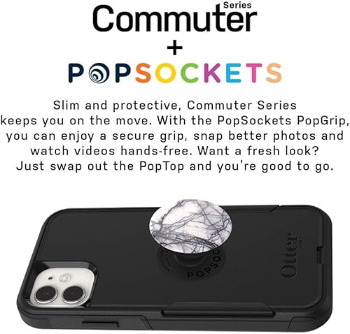 Miniatura 6 de Paquete OtterBox Commuter Series - Funda para iPhone 11, color negro y PopSockets PopGrip