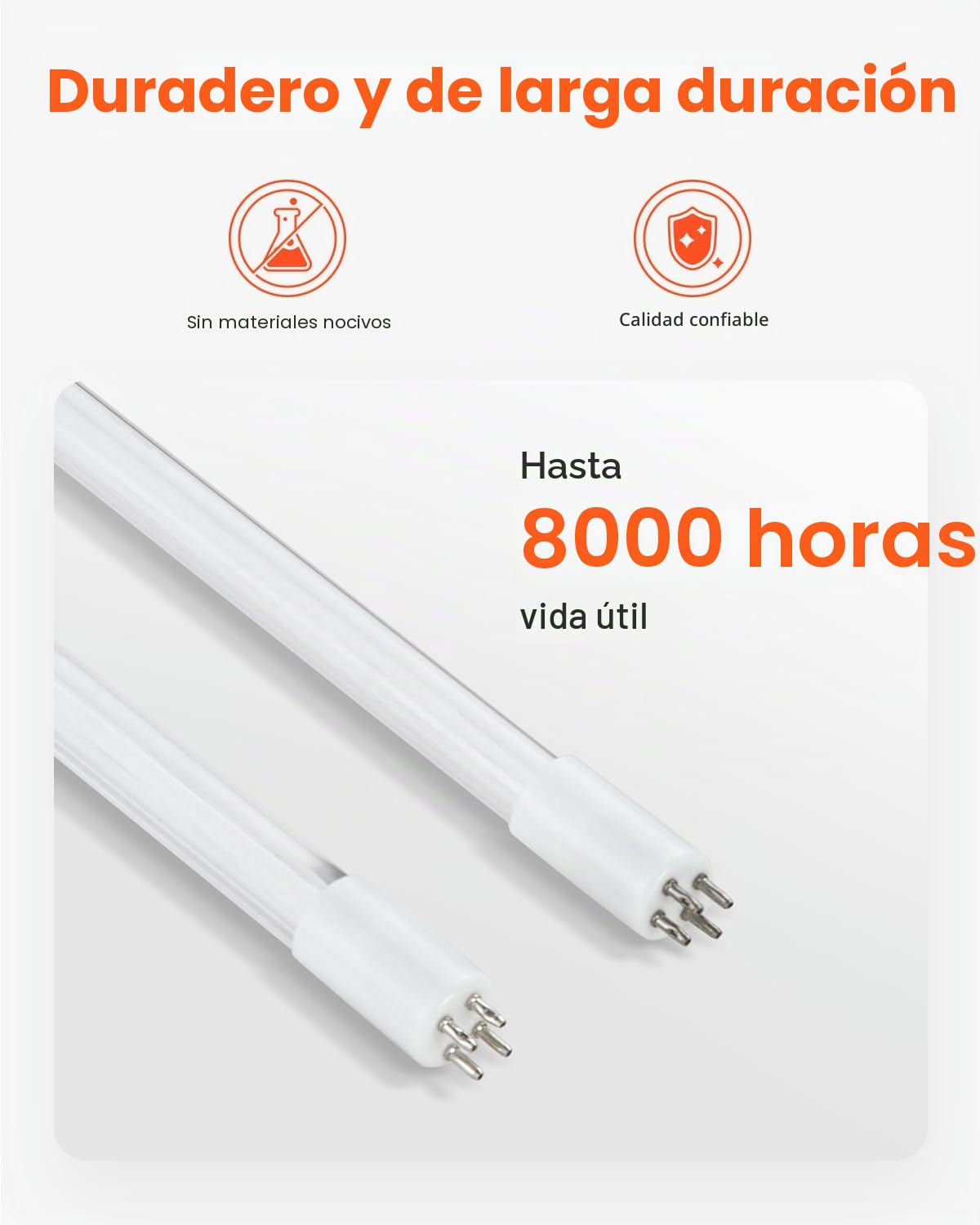 VEVOR 55 W Purificador de Agua Ultravioleta, 12 GPM, Filtro Purificador de Agua Ultravioleta Versátil para Toda la Casa con Carcasa de Acero Inoxidable, Funda de Cuarzo Apto para Ducha, Bebida