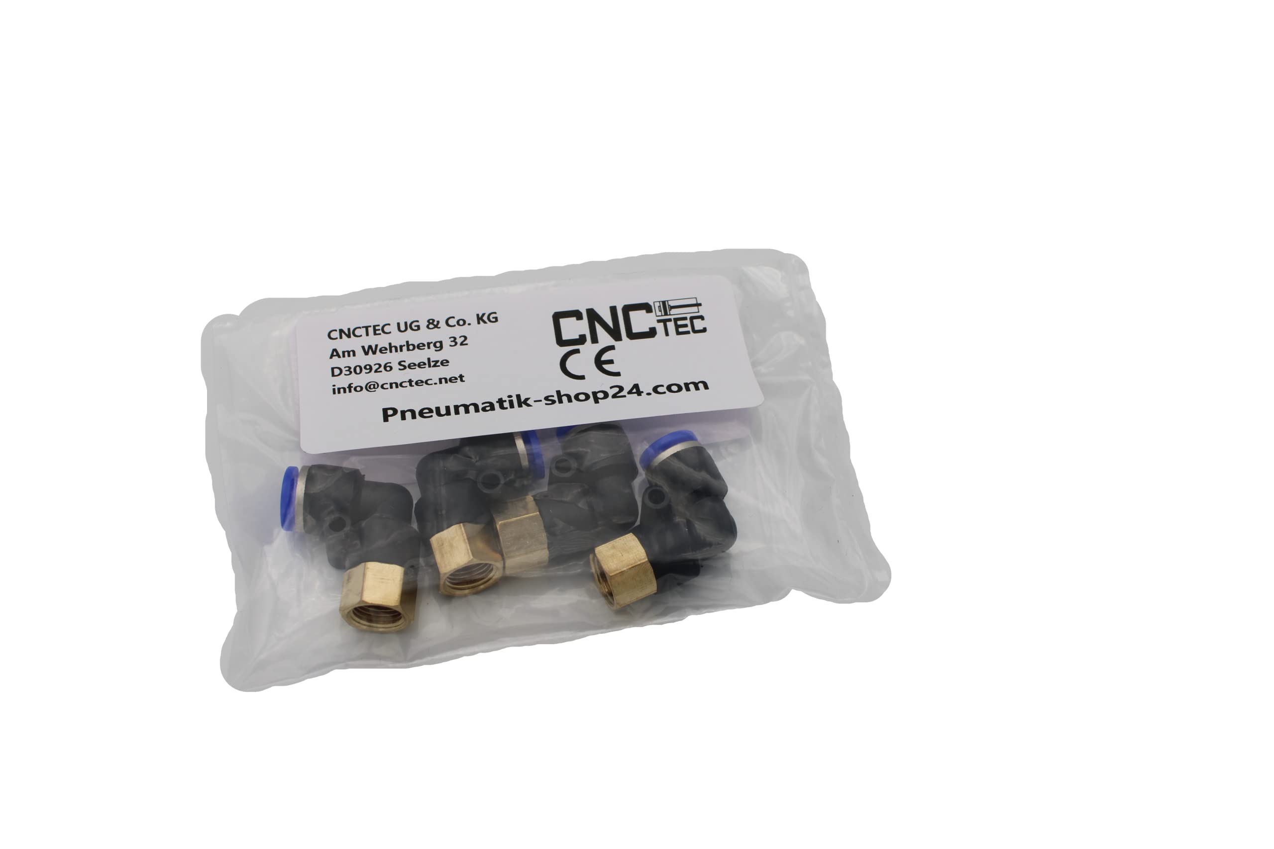 Connettore Pneumatico A T 6 Mm IQS Ad Aria Compressa - Foto 13