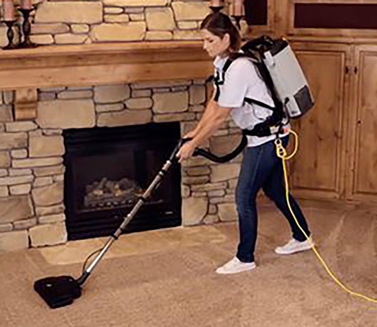 GV Powerhead Conversion Kit with Wessel Werk EBK360 Powerhead for All ProTeam Backpack Vacuums