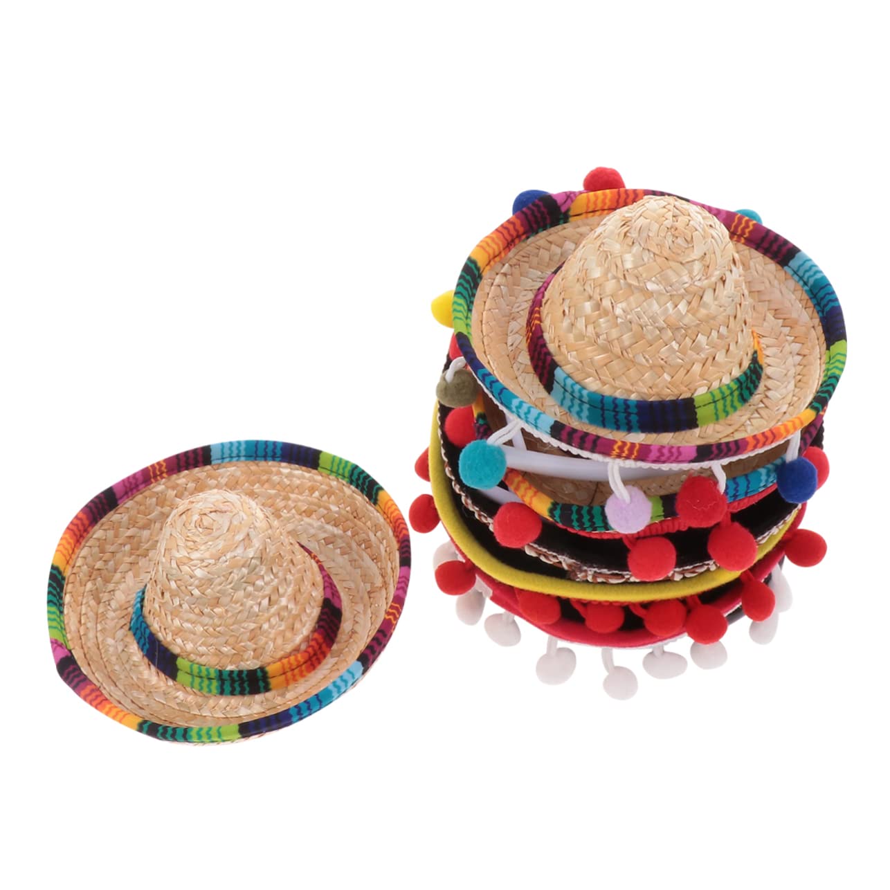 Aro De Pelo Festival Sombreros De Fiesta Mexicana Fiesta Fiesta Sombrero Sombreros Diadema Mini Sombrero Traje Mexicano Sombreros De Fiesta Cinco De Mayo De Madera