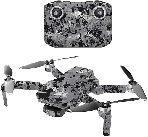 MightySkins Compatible con DJI Mini 2 Dron portátil  Viper Urban  Funda protectora de vinilo duradera y única  Fácil de aplicar, quitar y cambiar de