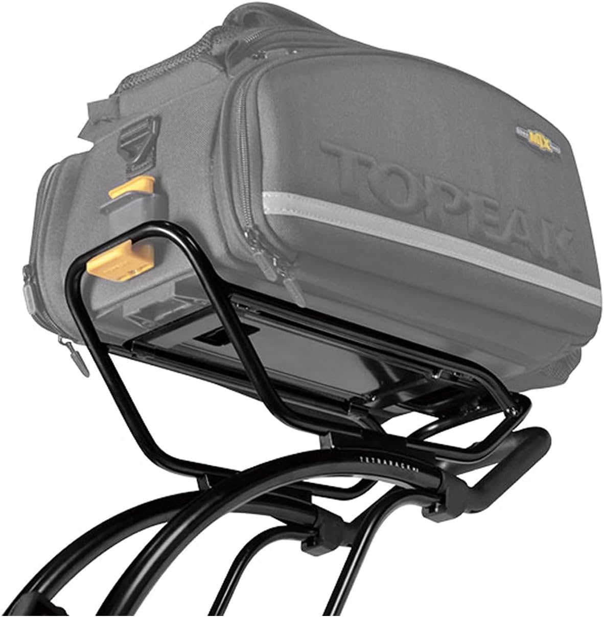 Topeak Unisex - Adult Tetrarack M1 Pannier Rack, Black, 37.4 cm