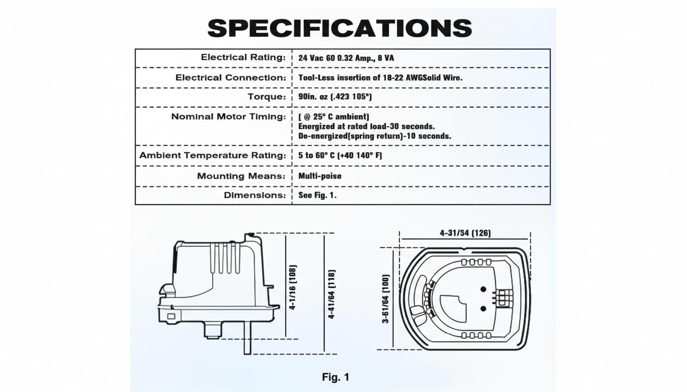 Honeywell M847D-ZONE/U - Motor de repuesto para amortiguadores de zona Ard y Zd, compatible con Honeywell M847D1004 M847D, actuador de válvula de zona de 24 V