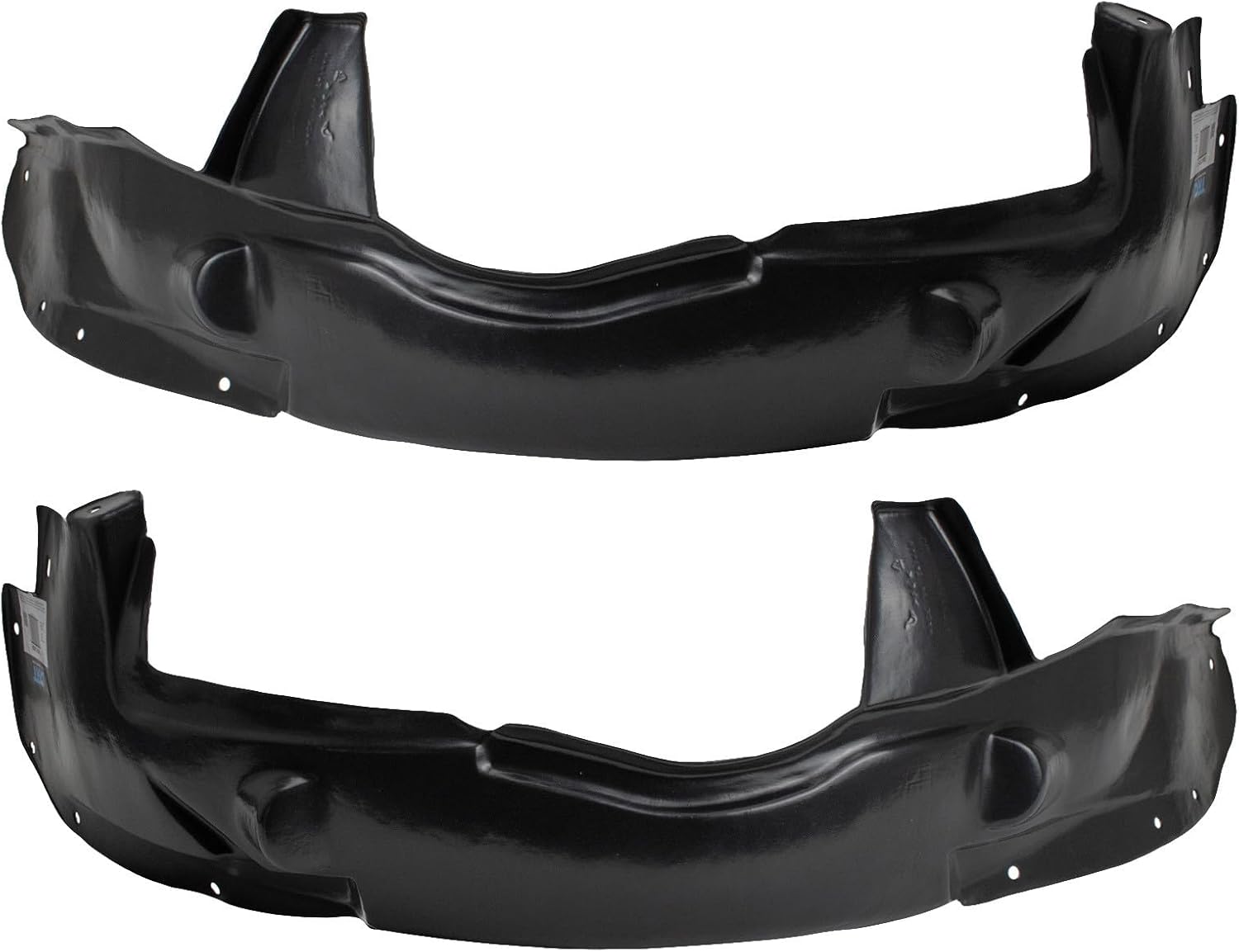TRQ Front Inner Fender Liner Set Compatible with 2006-2013 Chevrolet Impala 2014-2016 Impala Limited GM1250122 GM1251122