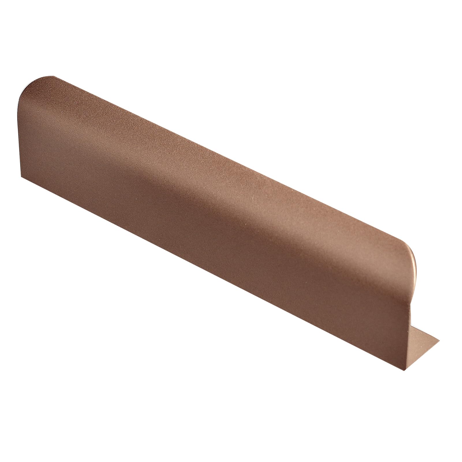 DSWZLQDXB Hidden Closet Handle Copper Drawer Handles Modern Style Finger Edge Pull Curved Style Furniture Cabinet Kitchen Aluminum Alloy Knobs Door Levers for Cupboard Wardrobe (70mm)