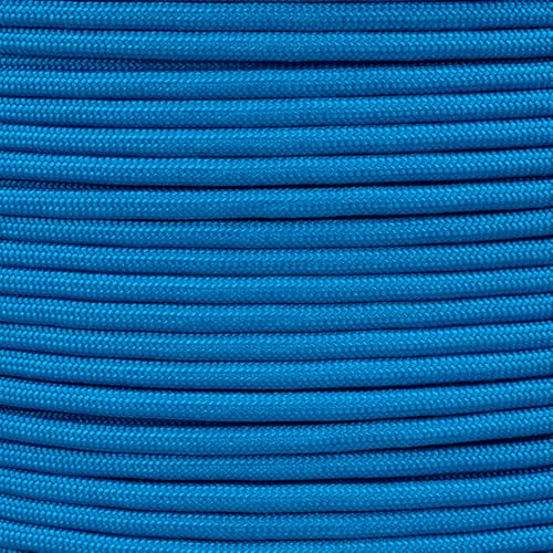 Paracord Planet 95lb Paracord – 1 Strand Type I Parachute Cord for Outdoors and DIY – Colonial Blue (25 ft)