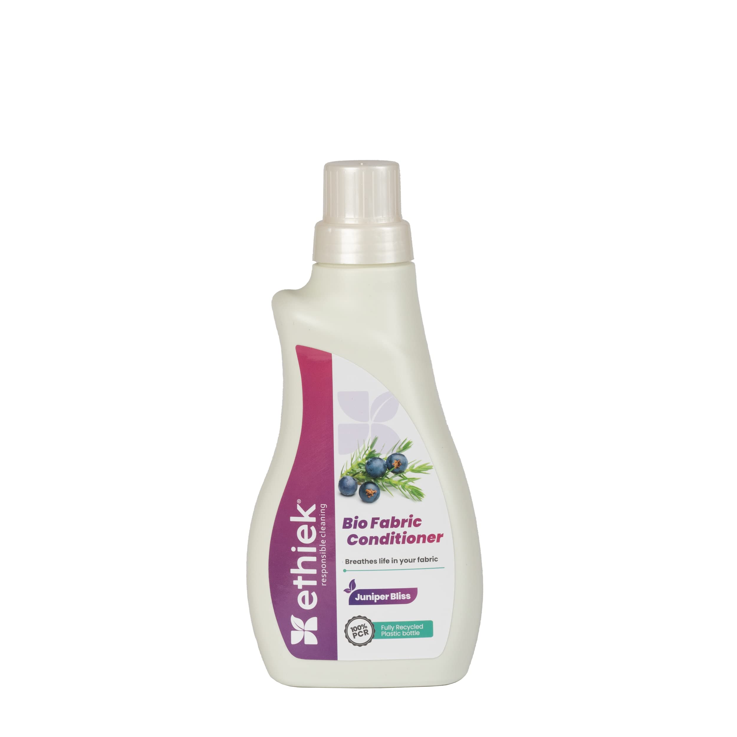 Bio Fabric Conditioner, Juniper Bliss, 500 ML | For Softer Clothes m| Natural formulation | Rich Long Lasting Fragrance | Comes in 100% PCR Packaging | Especially for Woollens, Blankets,