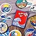 Boao 11 Pieces Wave Off Kanagawa Patch Embroidered Applique Badge Iron on Sew on Patches Emblem DIY Accessories, for Clothes, Dress, Hat, Jeans