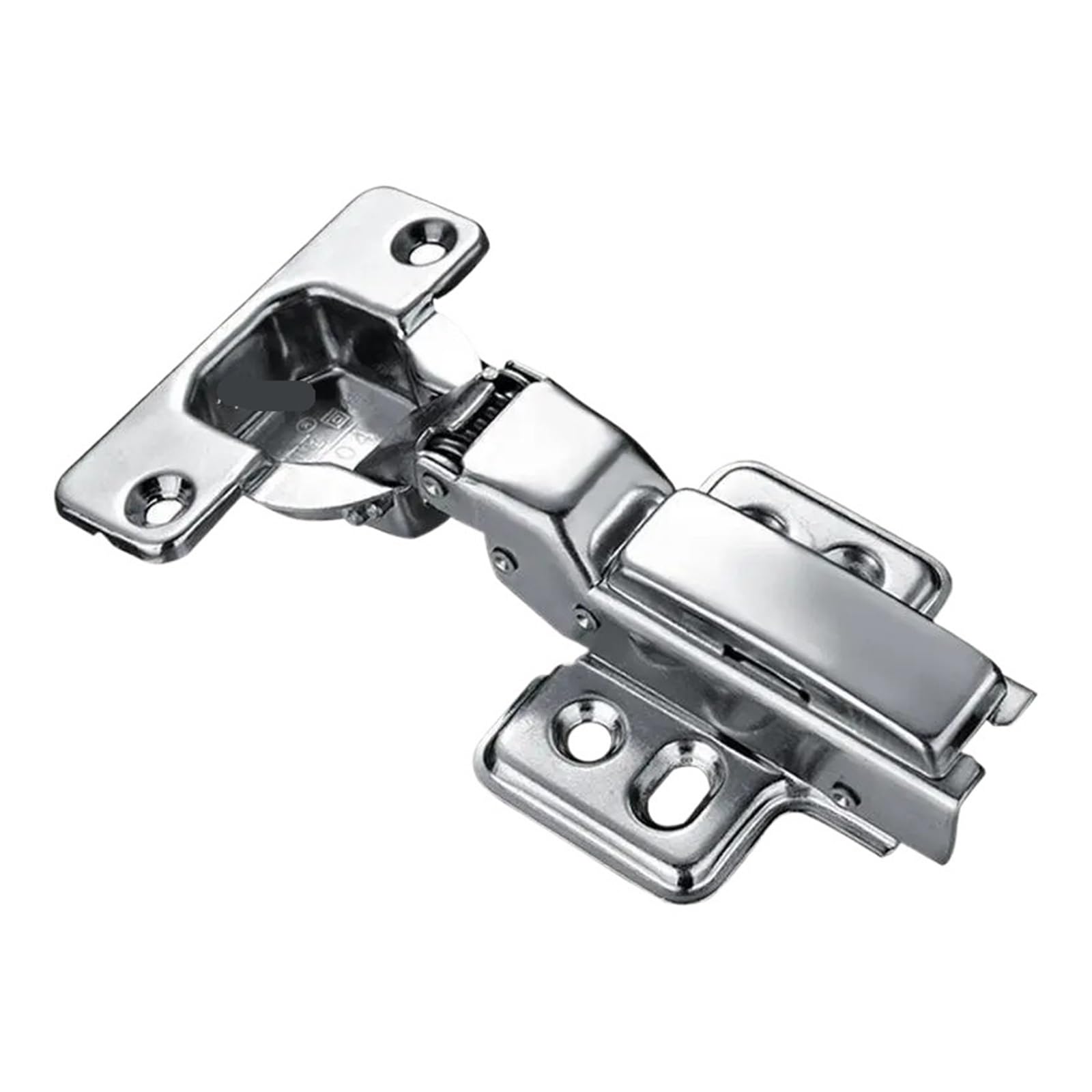 Charnière de porte d'armoire en inox à fermeture douce et silencieuse pour cuisine